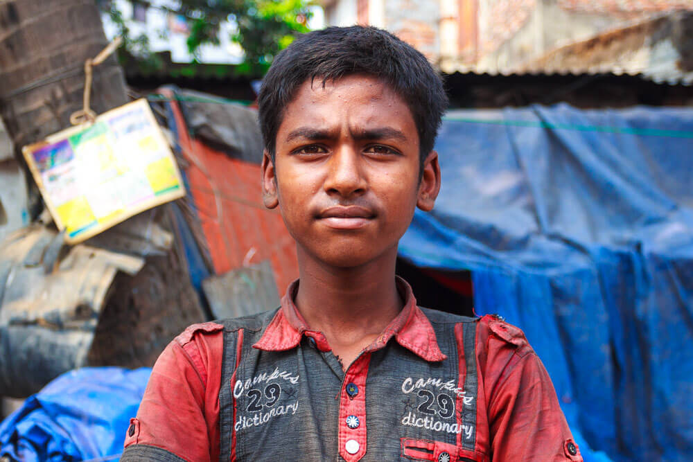 Dhaka. Slums