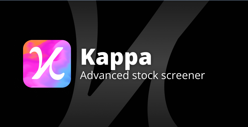 Kappa: Advanced stock screener