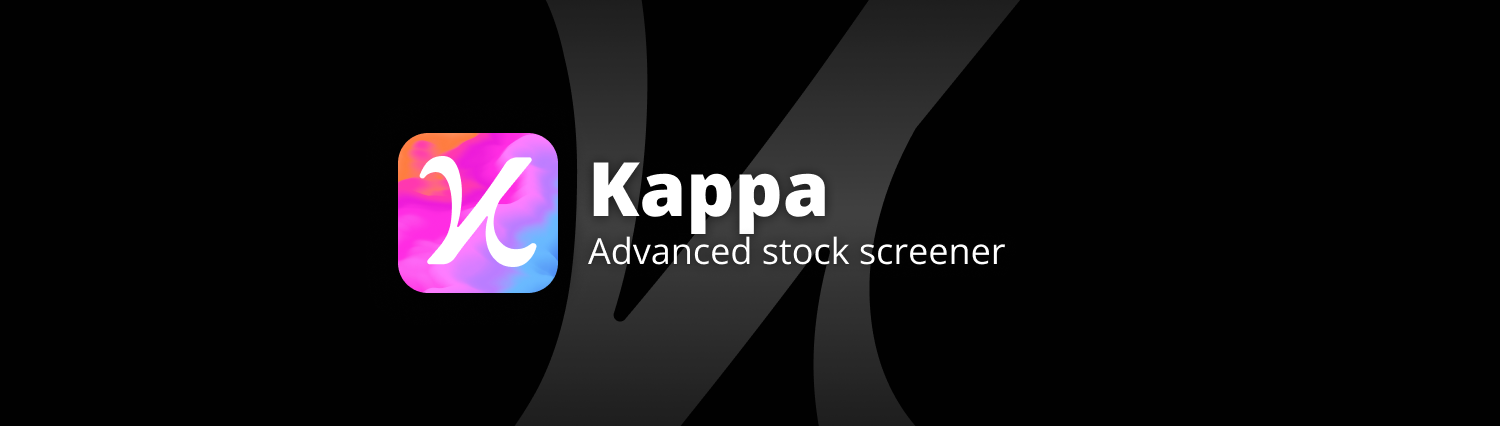 Kappa: Advanced stock screener